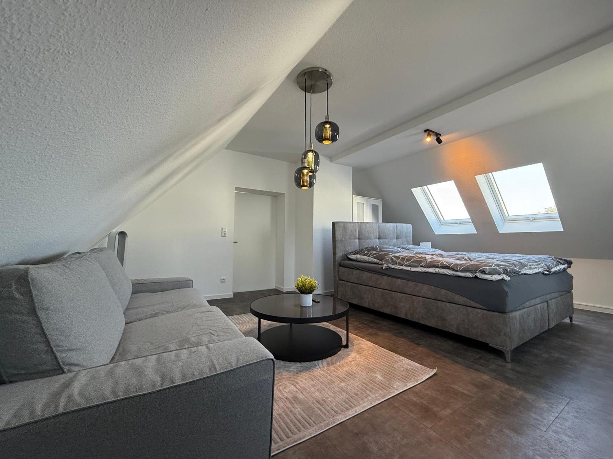 Fachwerkhaus Mit 2 Getrennten Schlafzimmern, Wohnzimmer Und Kueche Bueckeburg Bagian luar foto