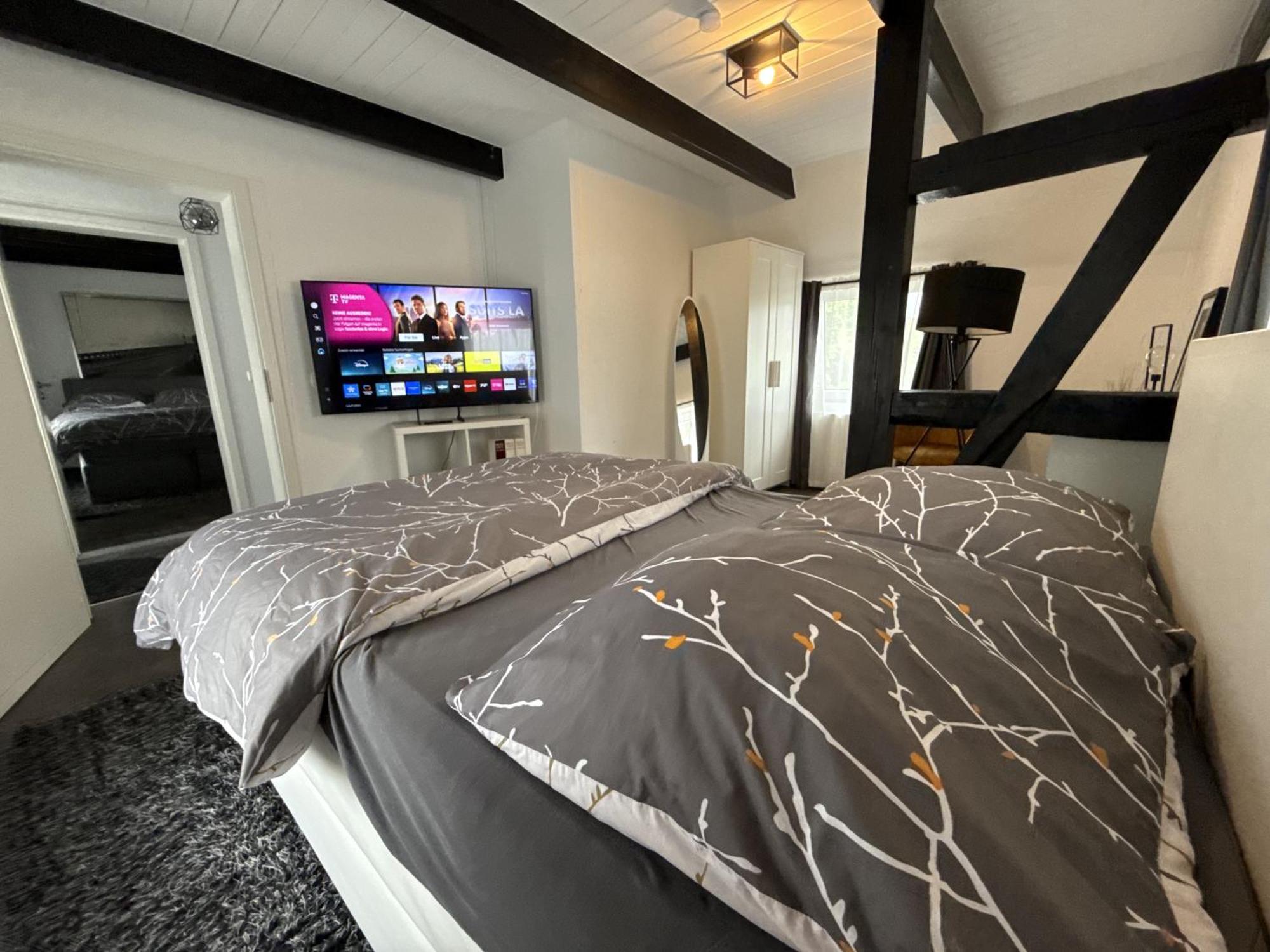 Fachwerkhaus Mit 2 Getrennten Schlafzimmern, Wohnzimmer Und Kueche Bueckeburg Bagian luar foto
