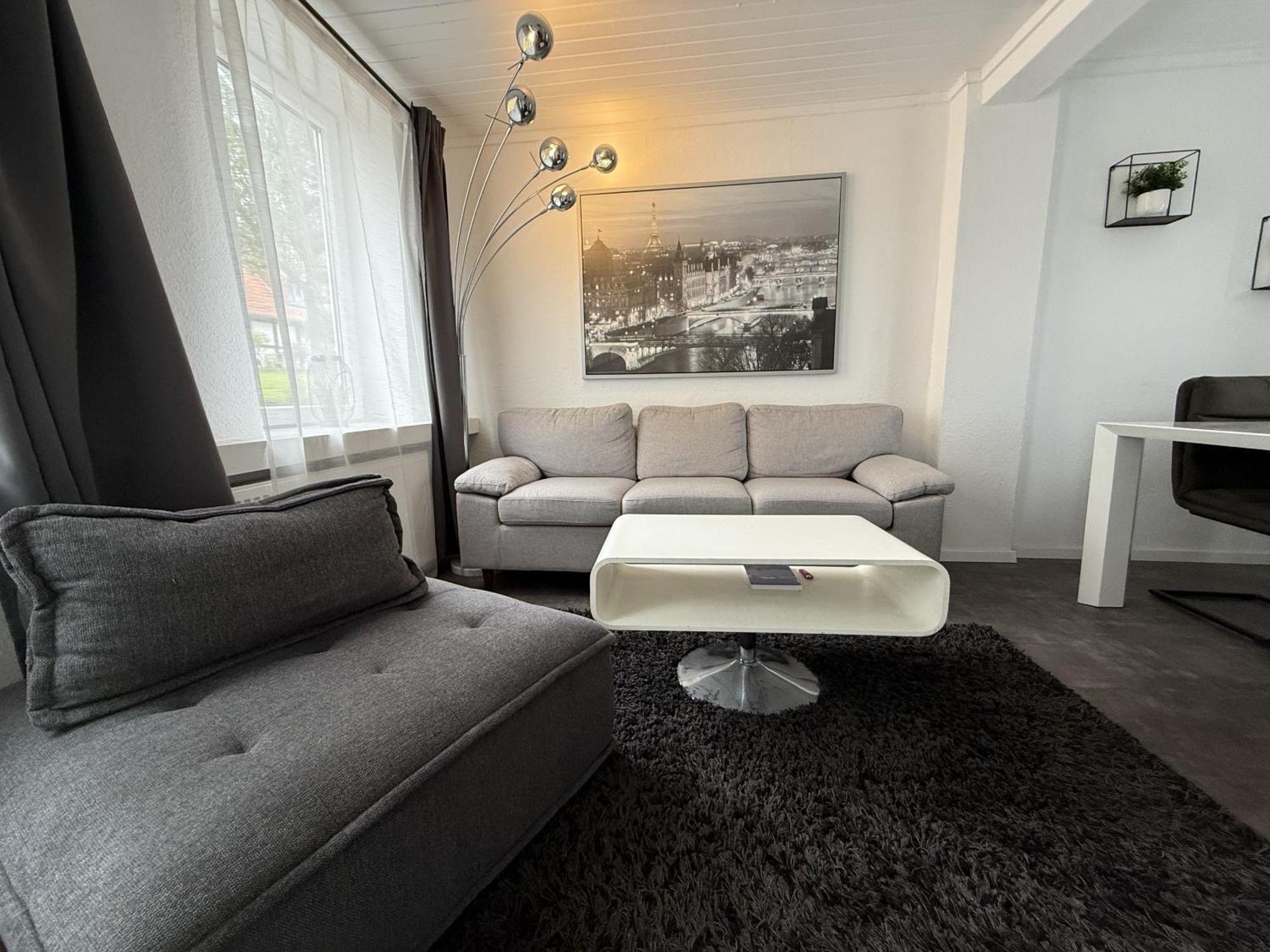 Fachwerkhaus Mit 2 Getrennten Schlafzimmern, Wohnzimmer Und Kueche Bueckeburg Bagian luar foto