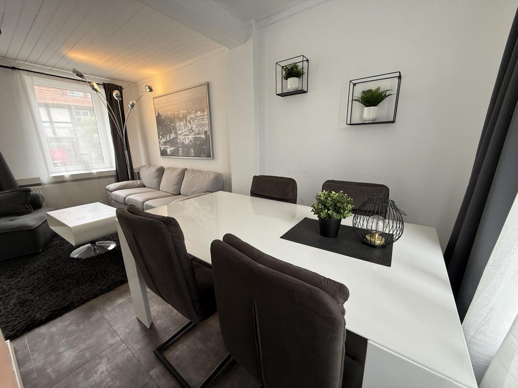 Fachwerkhaus Mit 2 Getrennten Schlafzimmern, Wohnzimmer Und Kueche Bueckeburg Bagian luar foto
