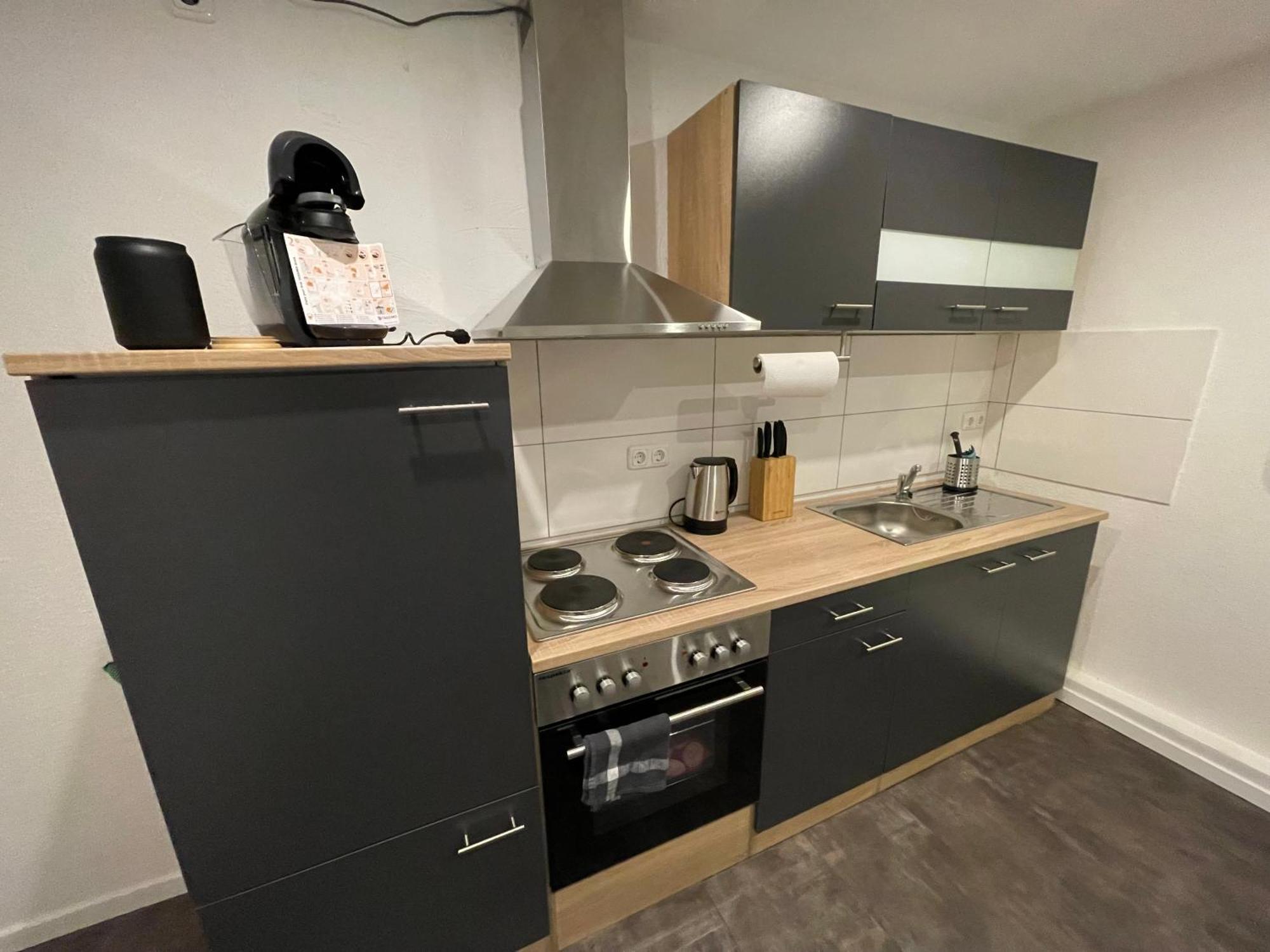 Fachwerkhaus Mit 2 Getrennten Schlafzimmern, Wohnzimmer Und Kueche Bueckeburg Bagian luar foto